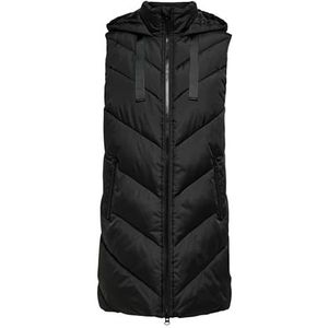 JACQUELINE de YONG JDYSKYLAR Donsvest voor dames, zwart, XS