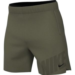 Nike Heren Shorts M Nk Df Challenger 9Ul Hbr, Medium Olive/Black/Black/Black, FN3274-222, L