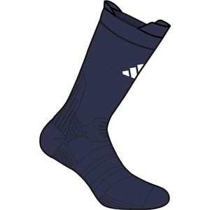 adidas Unisex adulto TENNIS CREW SOCKS CUSHIONED 1 PAIR PACK, dark blue/white, 4.5-6