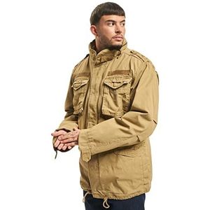 Brandit M65 Giant Parka Winterjas voor heren, meerkleurig (camel), L