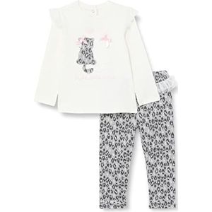 Chicco Set van 2 T-shirts met lange mouwen + leggings, meerkleurig, normaal meisjes 0-24