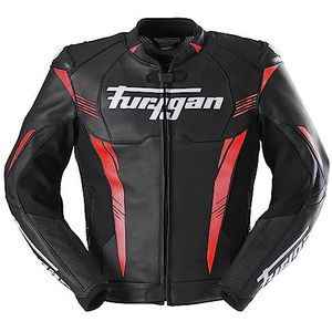 Furygan Pro One Jas voor heren, Zwart-rood-wit, XL