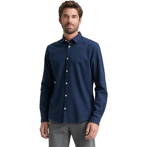 TOM TAILOR - 1023881 - Slim Fit Overhemd - Dark Blue