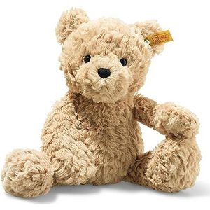 Steiff Knuffeldier Teddy Jimmy lichtbruin 30 cm, zacht knuffeldier voor jongens, meisjes en baby's, knuffeldier vanaf 0 maanden, pluche knuffeldier teddybeer