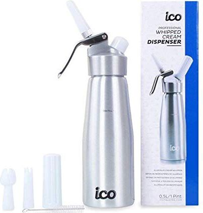 Slagroomspuiten - 500 ml - Professionele Slagroomdispenser - Voor Warme en Koude Crèmes en Sauzen