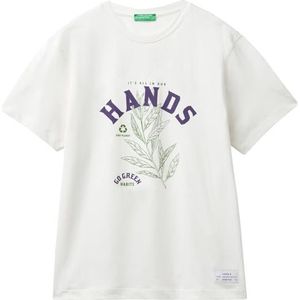 Undercolors of Benetton T-shirt heren, Crème 902, XS
