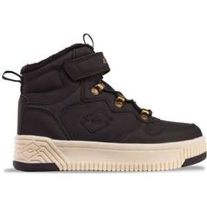 Lotto - Jalana Fur K - Sneakers - Zwart - Wintersneakers voor Kinderen