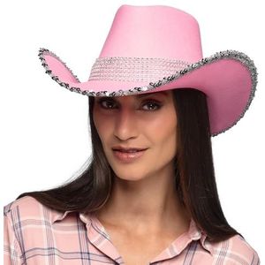 Boland - Cowboyhoed Party Girls, hoed voor themafeesten, carnaval en carnavalskleding