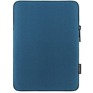 MoKo 12.9 Inch Laptop Sleeve Case Fits iPad Pro 12.9 M2 2022/2021/2020/2018, iPad Pro 12.9 2017/2015, Surface Laptop Go 12.4"",Polyester Bag Fit with Smart Keyboard, Peacock Blue