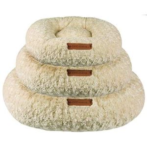 M-PETS Shetland Cocoon hondenkussen, 70 cm, maat S, beige