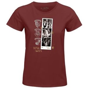 HARRY POTTER t-shirt dames, Burgundy, L