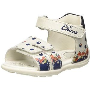 Chicco Gorizia, sandalen voor meisjes en meisjes, Wit, 18 EU