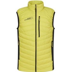 Rock Experience REMV01281-C514 Eco Manitoba Hybrid Man Vest, heren sportvest 1809 SULPHUR Spring+0208 Caviar XXL