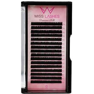 Miss Lashes Premium Matt - Megavolume - 0,03 - DD - 8 mm wimpers 32 g