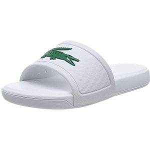 Lacoste 45cui0011, slides & sandalen, uniseks baby, Wit Groen, 21 EU