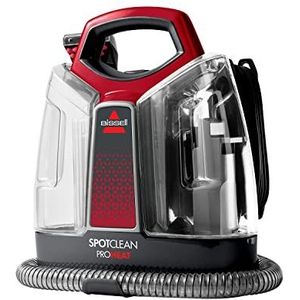 BISSELL SpotClean ProHeat | Vlekkenreiniger voor tapijten, vloerkleden, stoffering, trappen en auto's | Inclusief formule en accessoires | 330W, 74dB | BISSELL 36988