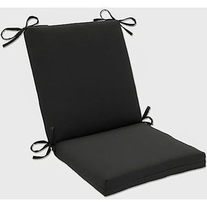 Pillow Perfect Outdoor Fresco zitkussen, vierkant, zwart