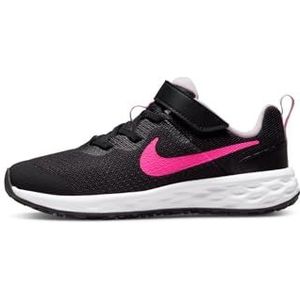 Nike Revolution 6 Nn (PSV), wandelschoenen, unisex kinderen, Zwart Hyper Roze Foam, 27.5 EU