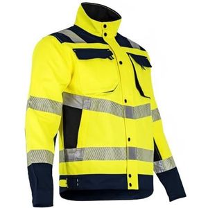 LMA Lebeurre SSA45518 Reflectie jas met hoge zichtbaarheid LMA Fluogeel/Navy-2219 T3/M