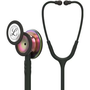 Littmann Classic III - Stethoscoop - Zwart - Special Edition Borststuk in Regenboogafwerking
