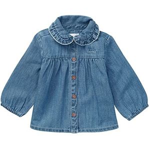 Noppies Baby Baby-meisje meisje blouse aberdeen blouse, Medium Wash - P534, 80 cm