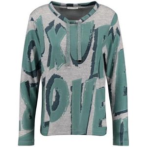 KEYLARGO Luxe ronde sweatshirt voor dames, Jade Green (1520), XXL