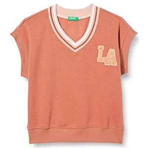 United Colors of Benetton Mouwloos sweatshirt voor meisjes en meisjes, bruin 0t4, 170