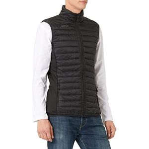 JAKO - Premium Gewatteerd Vest, Uniseks-Volwassene, Zwart, XL