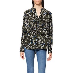 camel active Damesblouse met allover print, Aop Cobalt, M