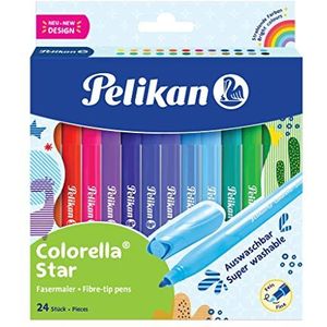 Pelikan Colorella Star C 302 viltstiften in vouwdoos, 24 stuks