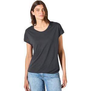 Cecil - B323100 - T-shirt - Vulkanisch Grijs - Katoen