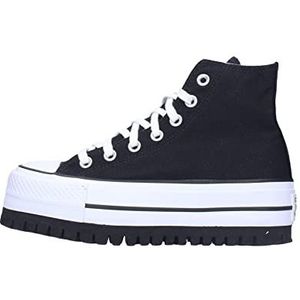 Converse Ctas Lift Canvas Ltd, damessneaker, Black Black Trek, 48 EU, Black Trek, 48 EU