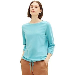 TOM TAILOR T-shirt voor dames, 10426-zomer Teal, S