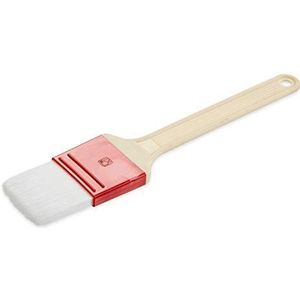 thermohauser Kwast met witte polyesterborstels, penseelbreedte 4,5 cm, borstellengte ca. 4 cm