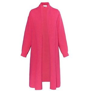 RAKATA Lange cardigan voor dames, roze, M/L