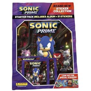 Sonic Prime Sticker Collectie Starterspakket