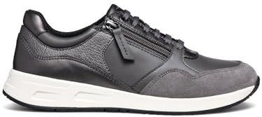 Geox - D Bulmya B - Schoenen - Zwart - Lederlook