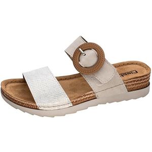 Fischer Ina platte slipper, zilver, 39 EU, zilver, 39 EU