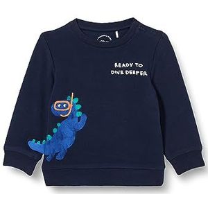 s.Oliver Jongens sweatshirt met lange mouwen, blauw, 68 cm
