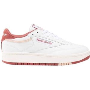 Reebok - Club C Double - Sneakers - White - Leren Bovenkant