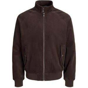 JACK & JONES JPRBLUCASE Corduroy Harrington JKT korte jas voor heren, Coffee Bean, XXL, Coffee Bean, XXL
