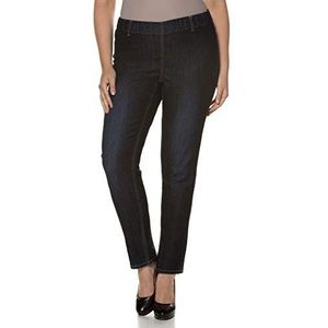 Ulla Popken - Modieuze Jeans - Denim Look - Casual Jeggings - Grote Maten - Slim Fit - Tot Maat 120