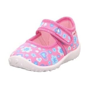 Superfit Spotty Baby - meisjes Pantoffel Sloffen, Roze/turquoise 5510, 18 EU