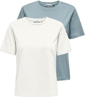 Arona - T-shirt - Cloud Dancer - 100% Katoen - Regular Fit