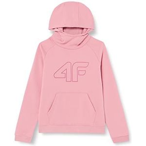 4F Girl's Sweatshirt JBLD002, Lichtroze, 140 voor meisjes, Lichtroze., 140 cm