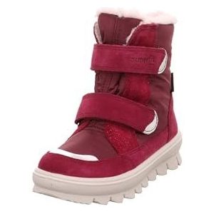 Superfit Mädchen FLAVIA warm gefütterte Gore-Tex Stiefel, ROT/SILBER 5000