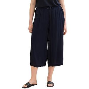 TOM TAILOR Culotte damesbroek, 10668 - Sky Captain Blue, 44W x 28L