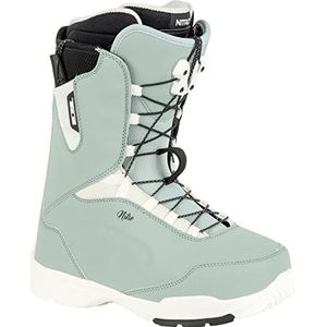 Nitro Dames Snowboards Scala TLS '23 All Mountain Freeride Freeride Freestyle Snelsluitsysteem Boot Snowboardboot, Ice-White, MP 25,5 // EU 39 1/3 // US 8