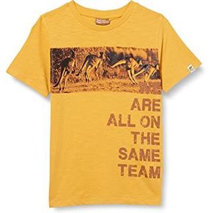 Tuc Tuc Punto Raw katoenen T-shirt voor kinderen, beige, 4 Jaren