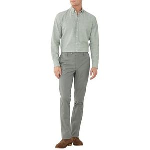 Hackett London Heren Essential Ox Stripe Broek, Bruin (Kaki), 28W/34L, Bruin (Kaki), 28W / 34L